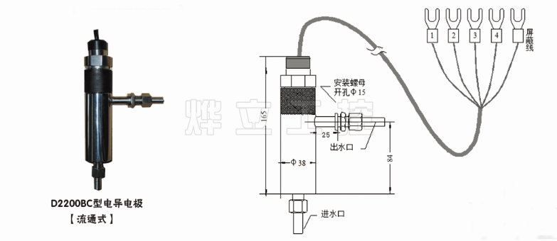 電導(dǎo)率電極流通式的安裝